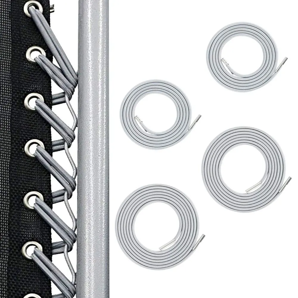 Recliner Cords 4pcs Replacement Chair Cords 4.6/7.2ft Deck Chair Tie Rope Elastic Stable Recliner Laces Repair Tool