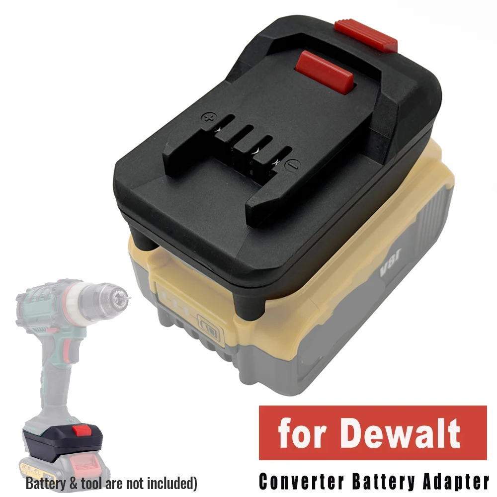 NEUER Batterieadapter-Konverter für Dewalt 18V Lithium-Akku zu Lidl Parkside X20V Li-Ion Elektrowerkzeug-Zubehör