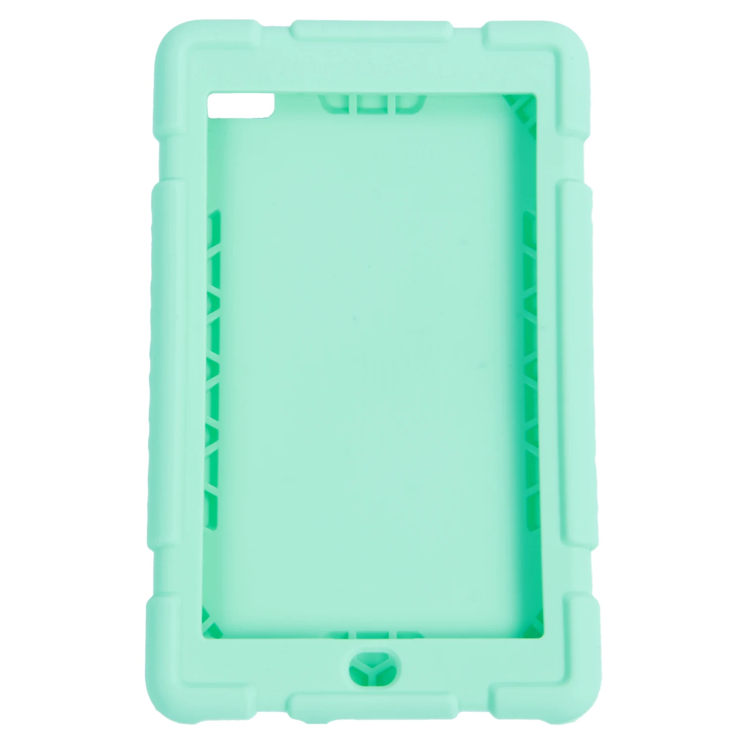 Custodia Morbida In Silicone Flessibile Resistente Agli Urti Antiurto Per Tablet Kindle Fire 7 2017 (Verde Menta)