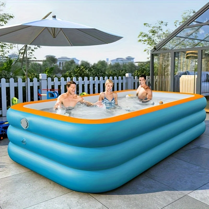 Easy-Setup Inflatable Family Pool 4