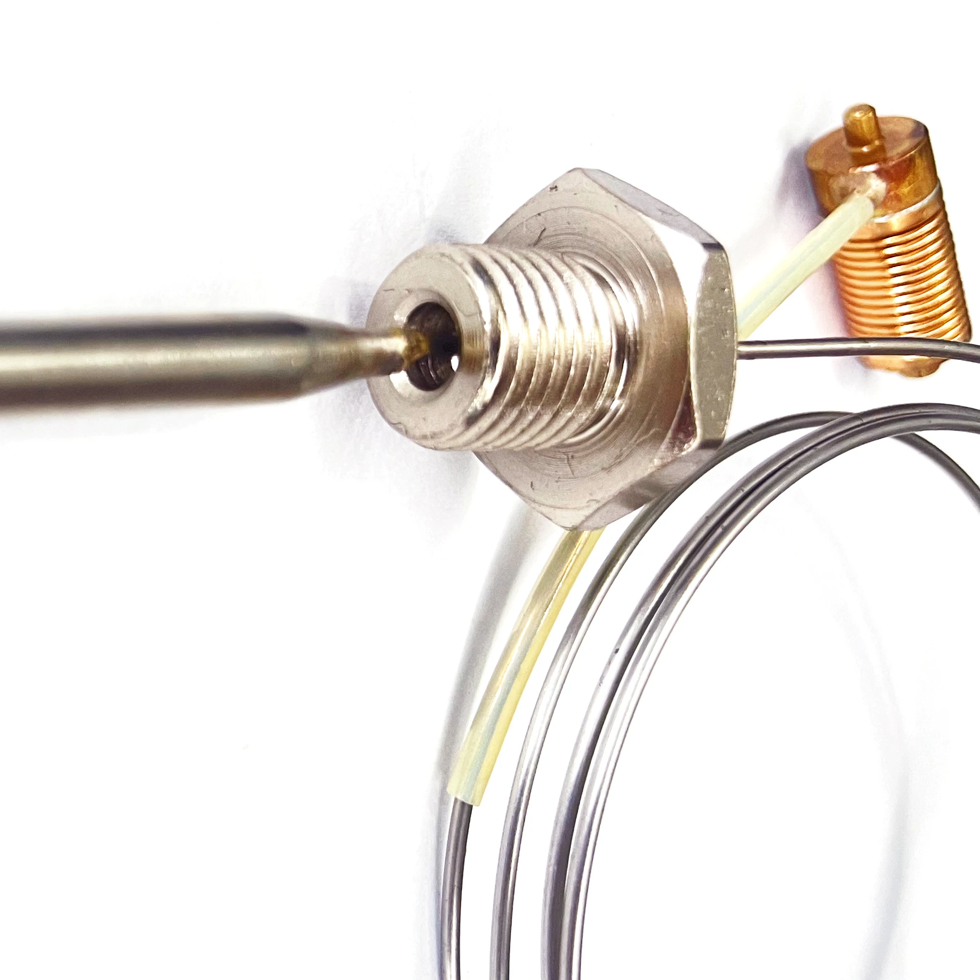 Customizable( 1 Pack 5 Pieces) 710 Gas Fryer Control Valve Thermostat Temperature Range 120-200&deg;C