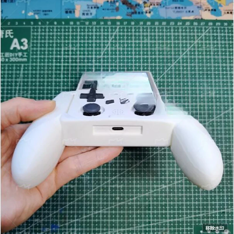 Gamepads Grip Anbernic RG35XX Gamepads Grip Handle Palm Base Bracket Stands 3D Printing