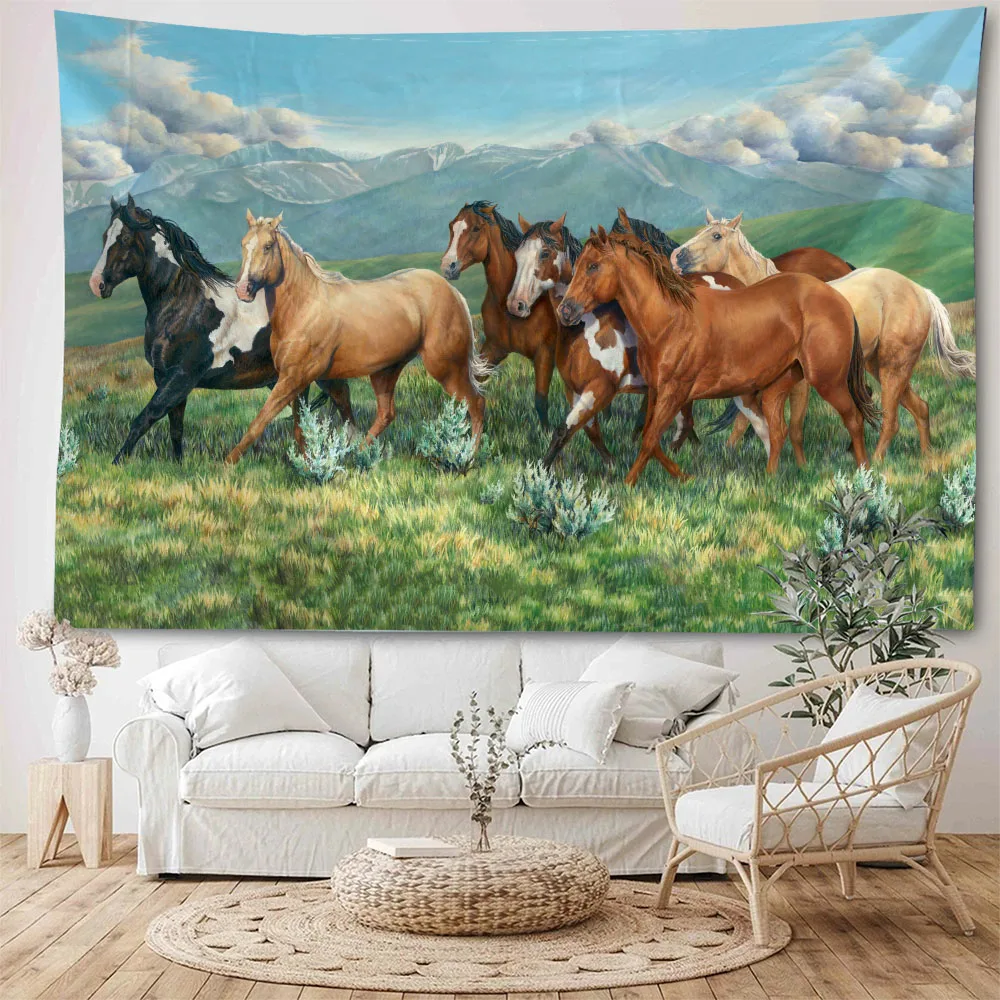 Coloranimal Set 3 Pezzi Bagno 3D Cavallo | Tappeto, Copriwater E Tappetino WC | Morbida Flanella