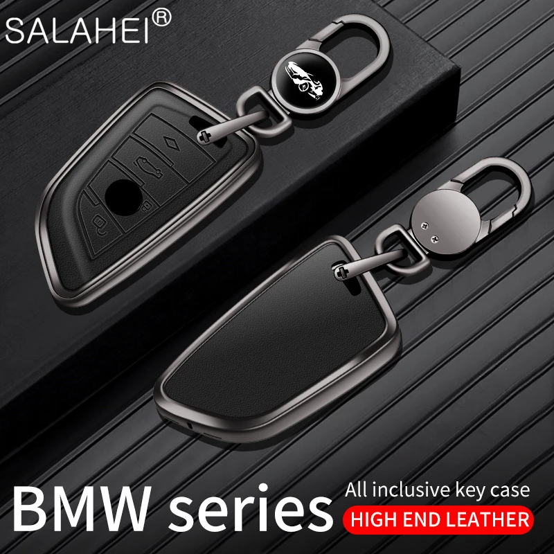 

Aluminum Alloy Car Key Case Cover For BMW X1 X3 X4 X5 F15 X6 F16 G30 7 Series G11 F48 F39 520 525 G20 118i 218i 320i Accessories