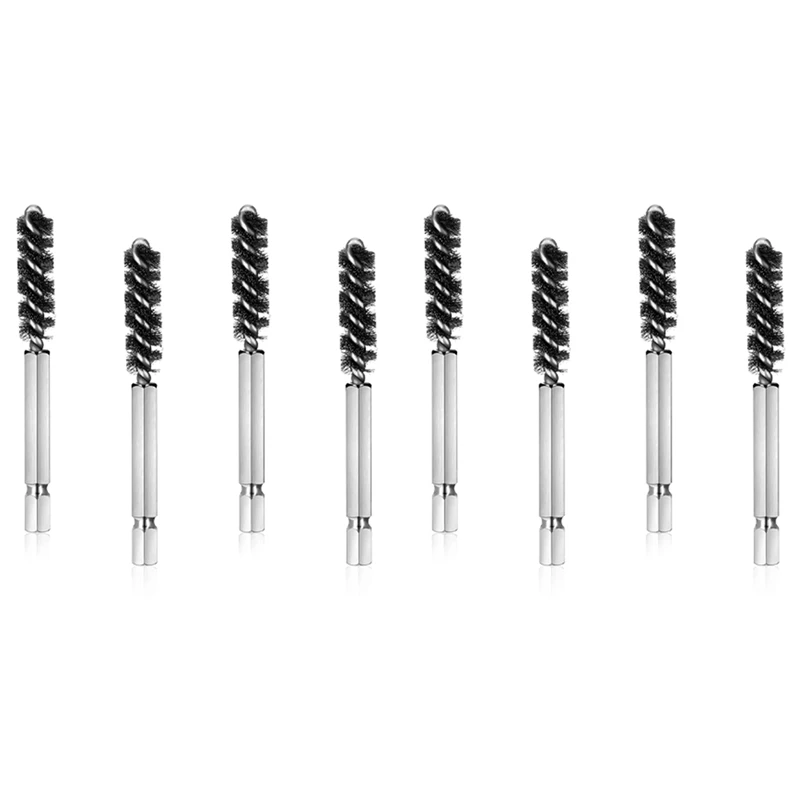 

Golf Clubs Head Hosel Brush Golf Club Brush Wire Brush Cleaning Tool Electric Drill Wire Brush For Iron And Wood,8Pcs