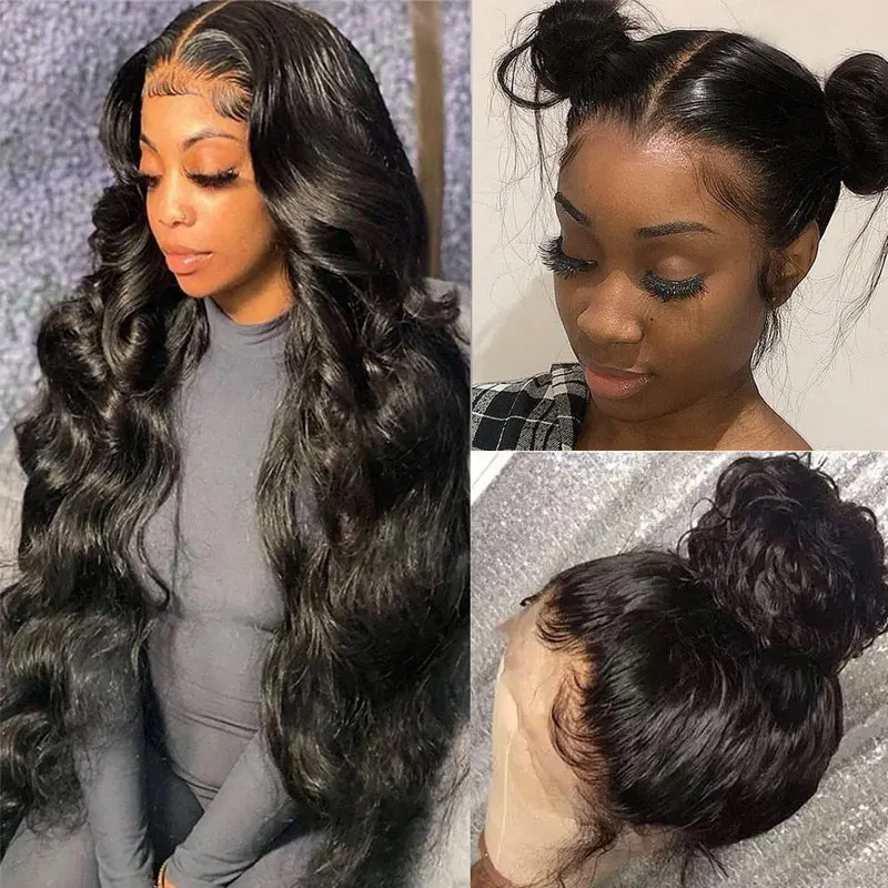 

360 Lace Frontal Wig Human Hair Wig For Black Women Brazilian Remy Hair Pre Plucked Body Wave Lace Front Wig Human Hair Glueless