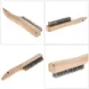 2pcs Dual-Head Chipping Welding Slag Hammer for Arc Welding Slag Removal with Cool Hand Spring Steel Handle 4