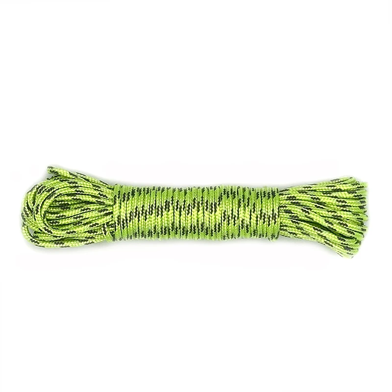 Paracord 2mm 한 스탠드 코어 Paracord 로프 Cuerda Escalada Paracorde 팔찌 쥬얼리 용 Paracord 코드 Mix-Color 만들기