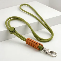 Premium Neck Lanyard for Badges and Keys - Stylish and Durable for Office or School Use (Green)