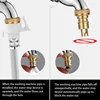 3/1PCS Home Automatic Washing Machine Faucet Automatic Water Stop Valve Mop Pool Faucet Balcony Faucet Garden Faucet Dropship 4