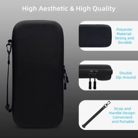 Custodia da Viaggio Portatile per Console Switch 2, Borsa Rigida per Accessori Gaming con Maniglia per il Trasporto - immagine 2