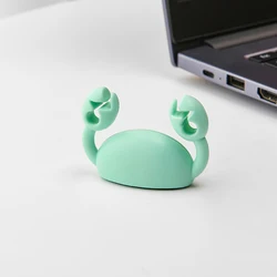 Cartoon Crab Cable Keeper and Organizer Bundle (Green)