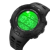 Digital Display Large Screen Men's Watch 5