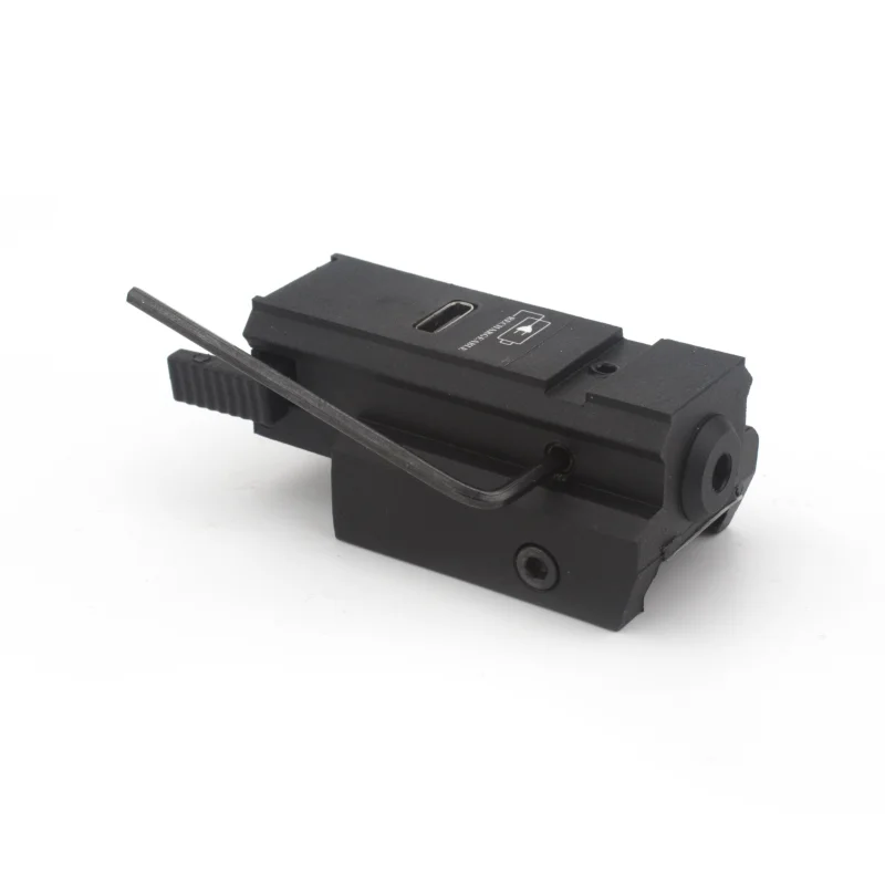 Laser Sight Scope Sight fits 20mm 11mm Picatinny Weaver Rail USB Laser Collimator