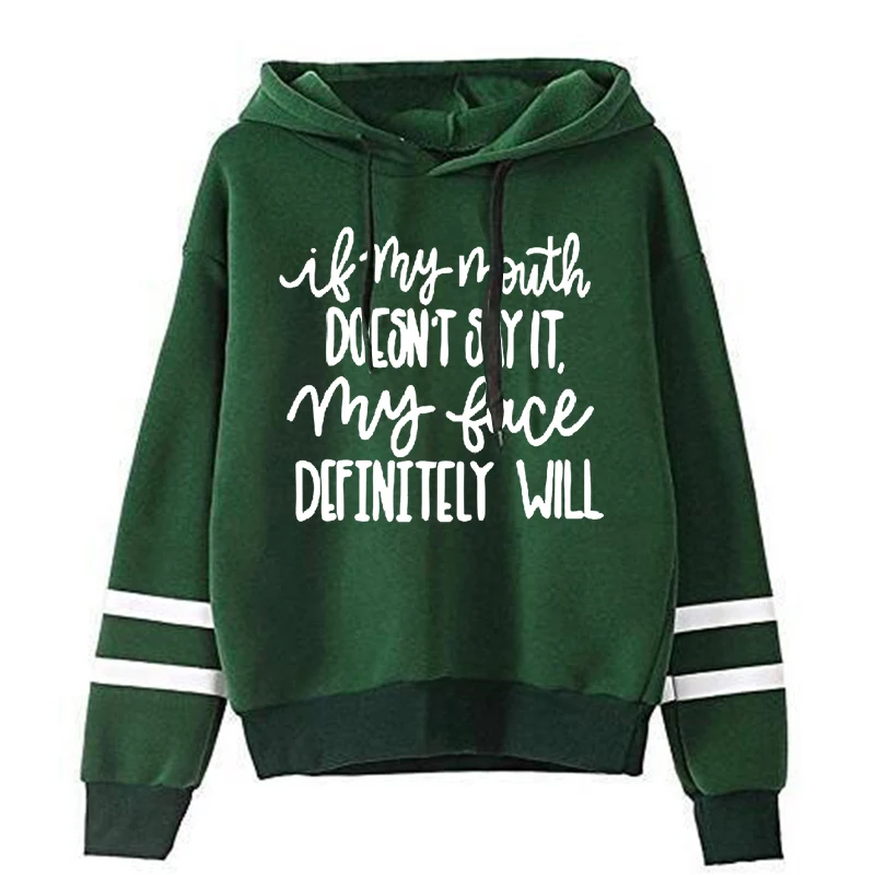 

Don't Say It Printed Hoodies Female Hip Hop Streetwear 2023 High Street Tracksuit Men Korean Plus Size Sweatshirt Y2k Clothes