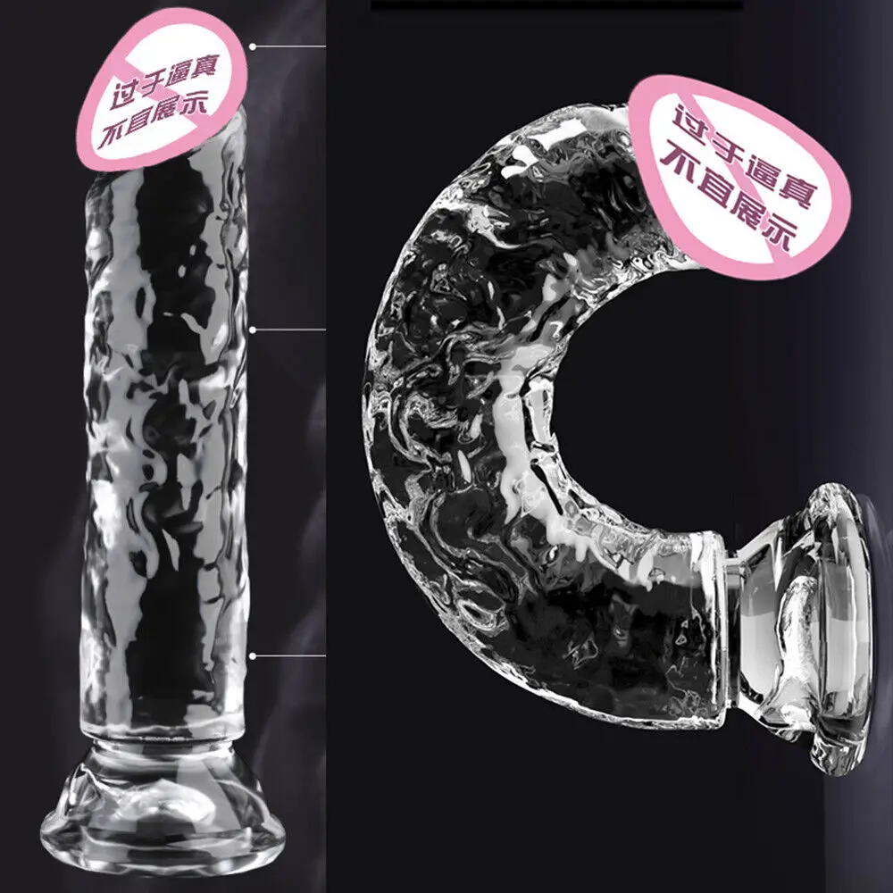 Realistic Soft Jelly Dildo Suction Cup Adult Sex Toy for Women Men Vaginal Anal Plug Masturbator Prostate Massager Stimulator