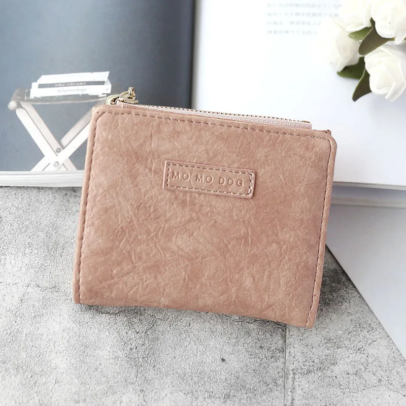 

Retro Buckle Crop Wallet Female Fashion Ladies Multifunction ID Holder High Quality Zipper Card Holders Wallet Coin Purse