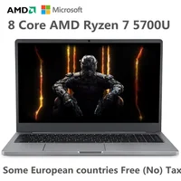 AMD Ryzen 7 5700U 15.6 Inch Powerful Gaming Laptops Max Ram 64GB DDR4 MAX Rom 4TB SSD Windows10 11 Pro Notebook Bluetooth WIFI 1