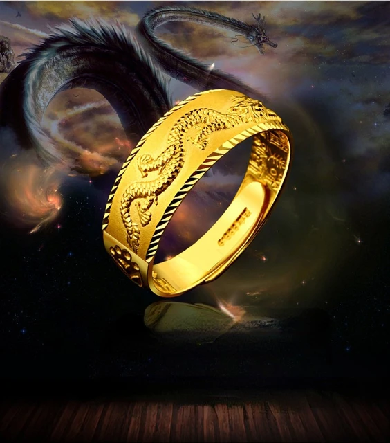 24k Solid Gold Ring