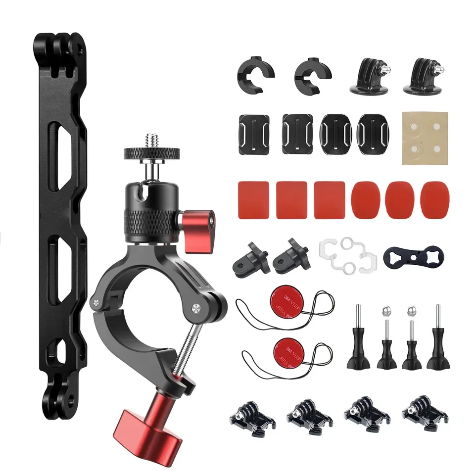 iSHOXS　マウント　システム　アタッチメントシステム モーターバイク Motorcycle Mount Bundle Kit Helmet Extension Arm Mount