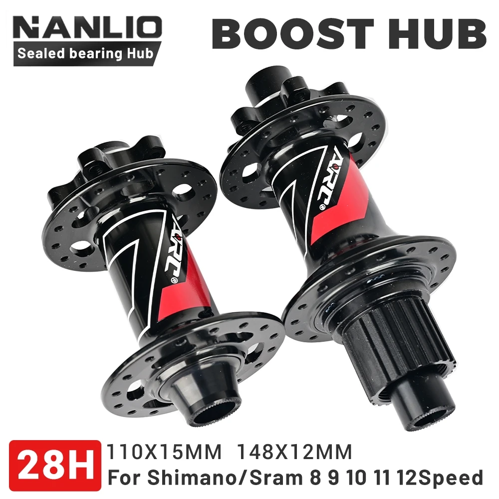 ARC MT009 Boost Hub 4 Sealed Bearing MTB Hub 6 Pawls 3 Tooth