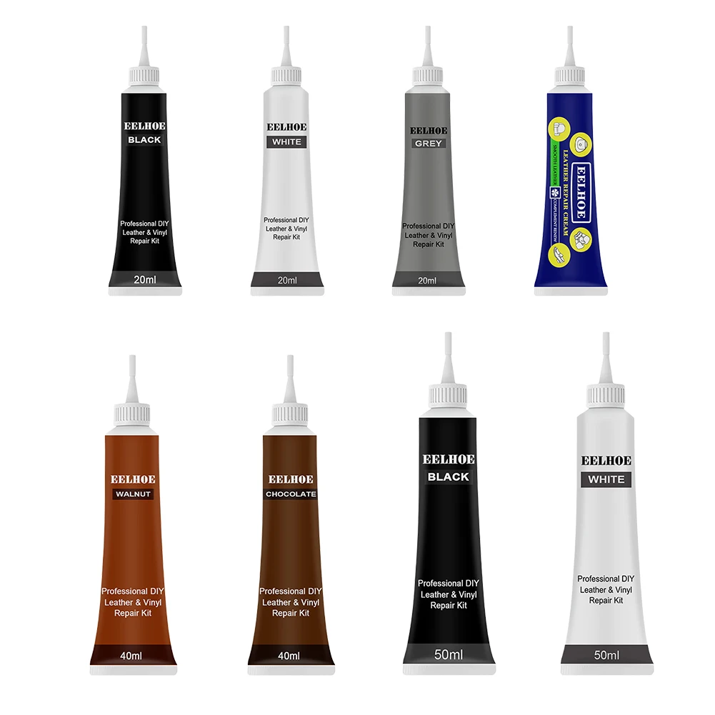 Car Repair Scratches Crack 20ML/40ML/50ML Sofa Leather Colour Repair Cream Leather Complementary Refurbish Paste for Car Seat car scratch remover leather repair gel leather repair kit