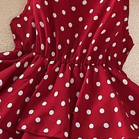 Robe de princesse d'été pour enfants de 4 à 12 ans, robe de gâteau à pois pour filles, robes formelles d'anniversaire, fête d'anniversaire, vacances à la plage 4