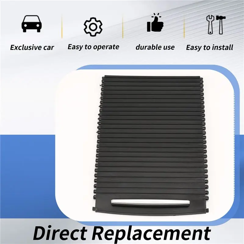 B07A-자동차 후면 센터 콘솔 롤러 블라인드 커버 51166963913 5116696094 -BMW E92 E93 M3 2006-2012