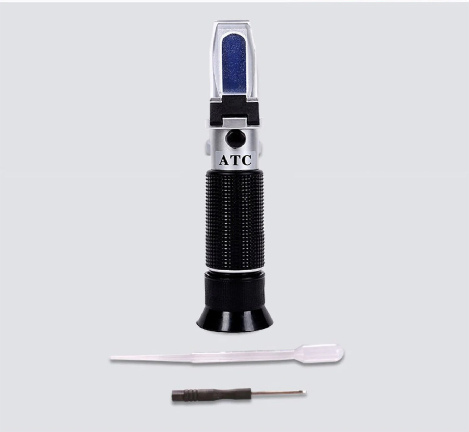 Portable Honey Concentration Refractometer with ATC Brix Moisture Baume Tester f