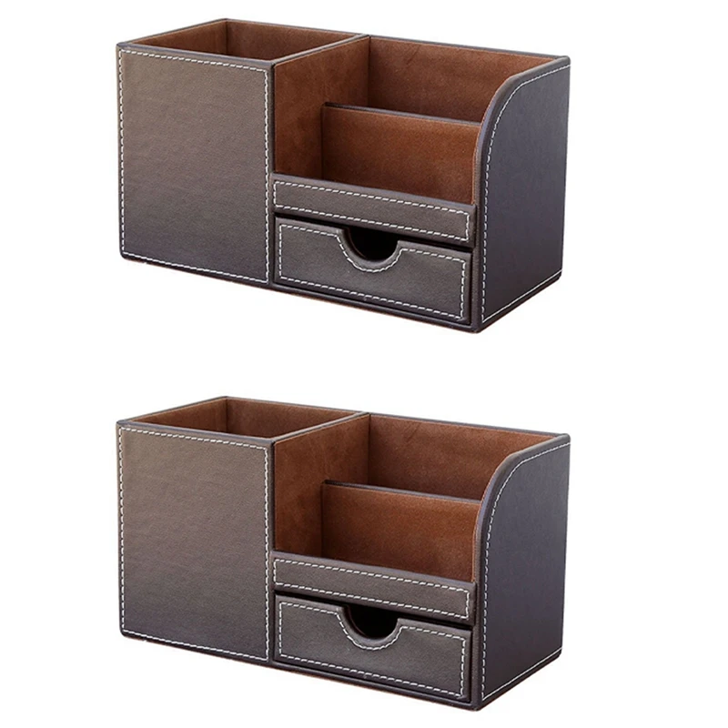 

2 шт., многофункциональный настольный органайзер для канцелярских принадлежностей