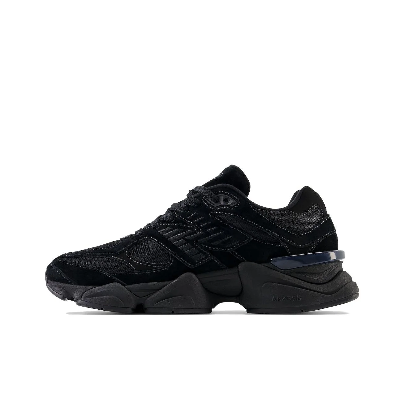 New Balance NB 9060 Chaussures Casual Unisexe Basses Noires U9060BPM 1