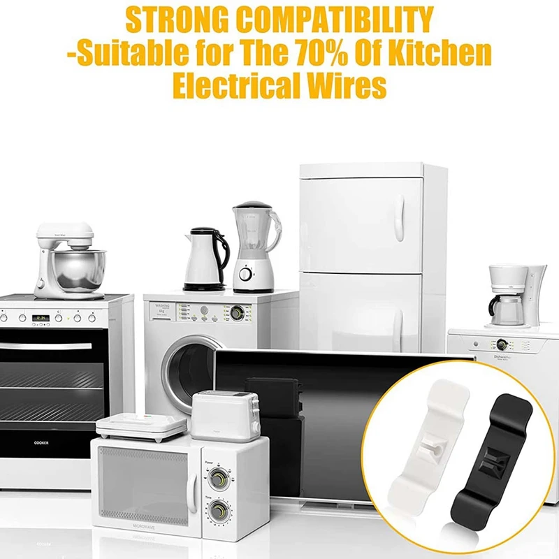Cord Organizer For Kitchen Appliance Cord Wrap Plastic Cord Holder Cord Wrapper For Coffee Maker Pressure Mixer