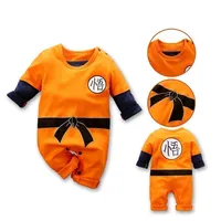 Infant Romper Baby Boy Girl Anime Clothes Demon Halloween Slayer Halloween Cosplay Costume Kids Cotton Jumpsuit Toddle Overalls 4