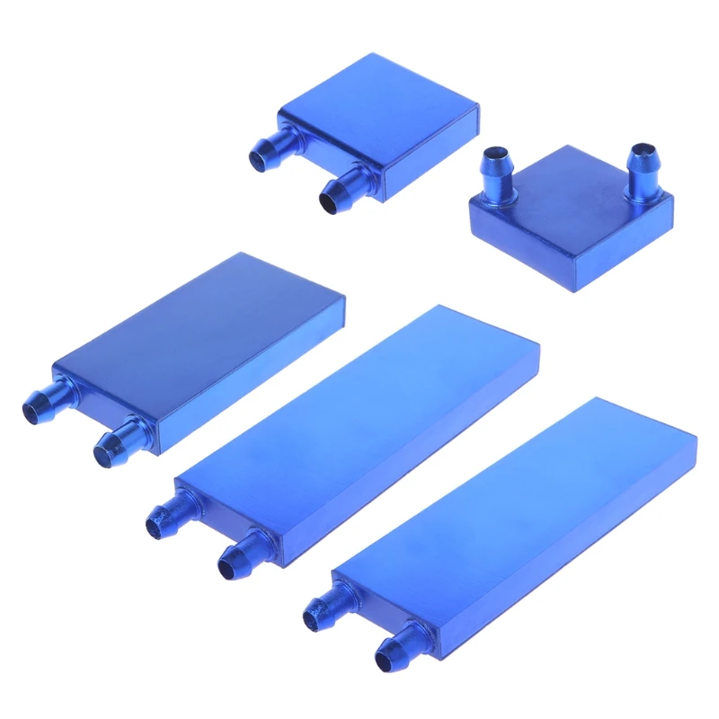 

CPDD 40 80 120 160mm Aluminum Water Cooling Block Computer CPU Liquid Water Cooler Heatsink System for Laptop Industrial