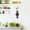Flower Arrangement Hanging Planter Vase Metal Wall for Flowers Black Large Size Minimalist Decor Home Room Kitchen Bedroom 5