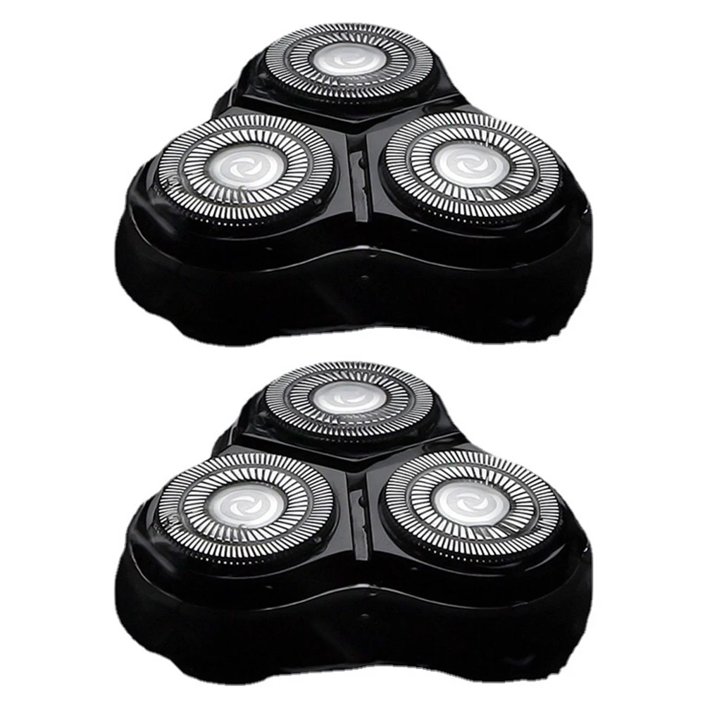 

2Pcs Razor Replacement Shaver Blade Head for BlackStone Electric Men'S Razor 3D Floating Blade Head Removable Blade Cleaning