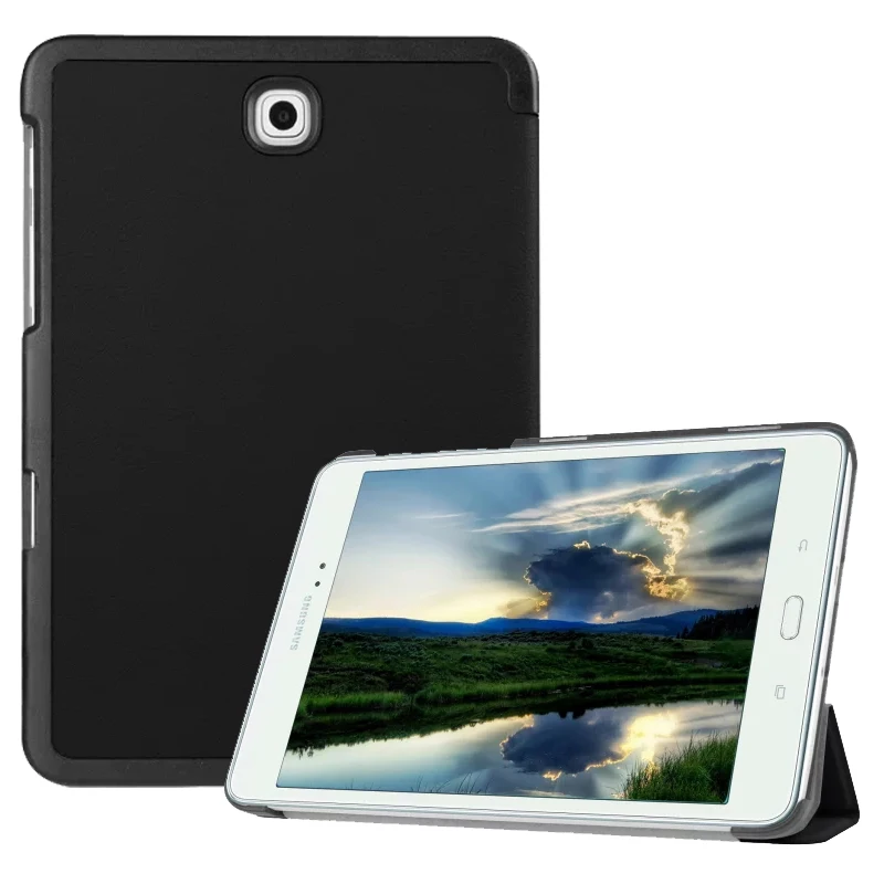 Custodia Per Samsung Galaxy Tab S2 8 Pollici Sm T719 T710 T715 Custodia Per Tablet Magnetica Con Supporto Pieghevole In Pelle Per Custodia Funda Galax