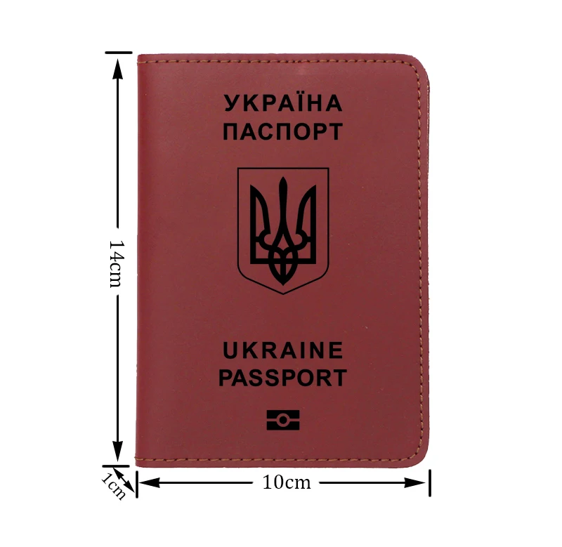 Handgefertigte Ukrainische Reisepasshülle Aus Echtem Leder_voghion.com