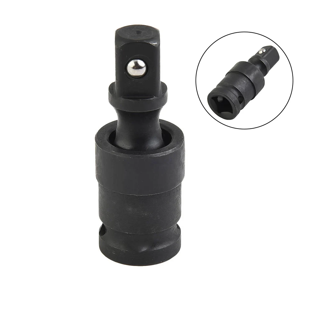 

1/2 Inch Universal Pneumatic Swivel Joint Socket Adapter 360°Degree Air Impact Wobble Socket Adapter Accessories Replacement