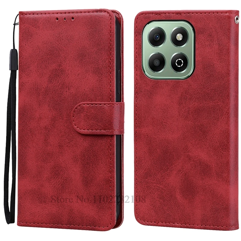 Leather Flip Wallet Phone Case - Stylish Book Cover Coque s Shell Etui