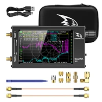 DeepVNA-101 4.3 inch Antenna Analyzer 10k-1.5GHz SWR Meter VHF UHF  Network Analyzer HW3.2 IPS LCD + Metal Case NanoVNA-F 1