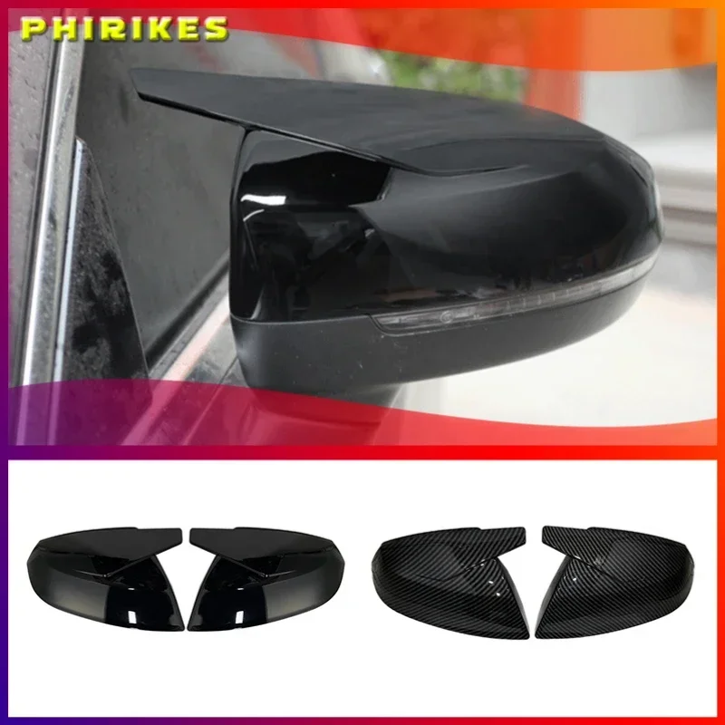 

Car Side Door Rearview Side Mirror Cover Cap For Audi Q5 Q5L SQ5 Q7 SQ7 FY 4M Sline 2016-2020