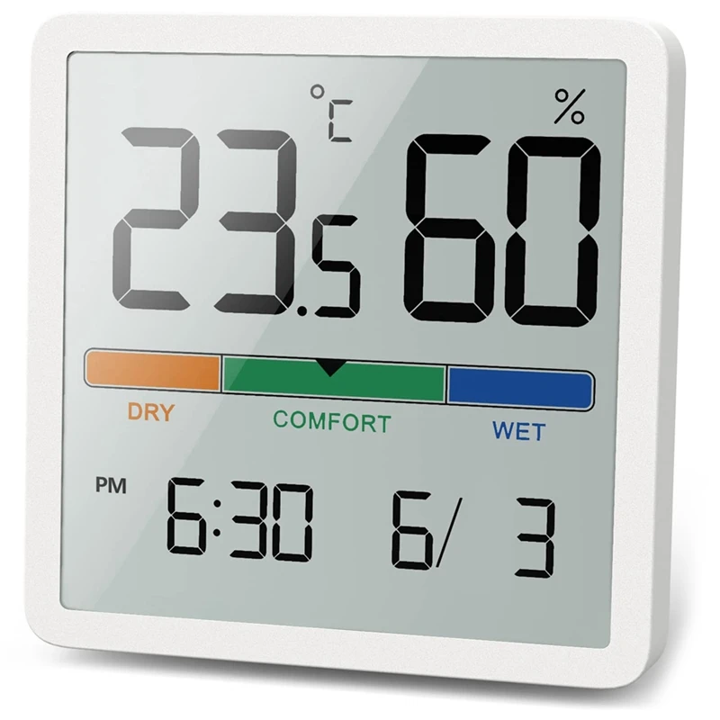 Promotion! Digital Thermo-Hygrometer Portable Indoor Thermometer-Hygrometer For Room Climate Control Air Monitoring |