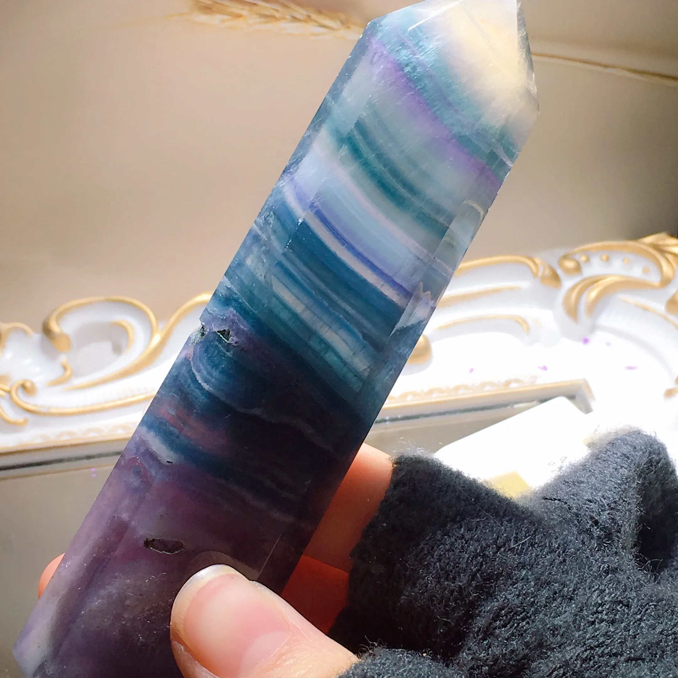 Silk Fluorite Tower 2511