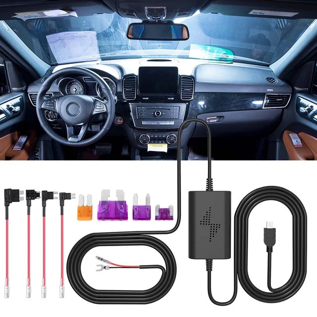 Universal Fuse Box Car Recorder Dash Cam Hard Wire Kit: Easy Installation and Reliable Performance