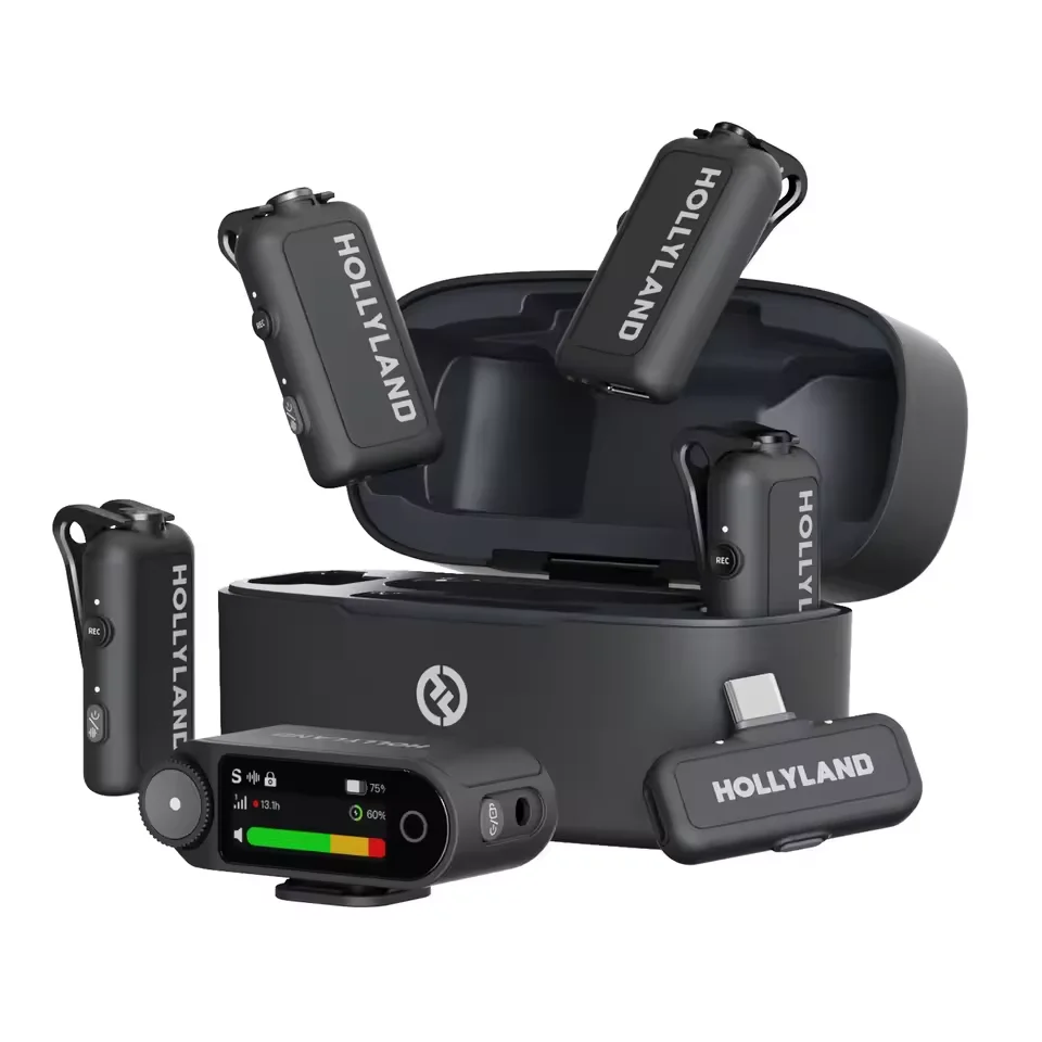 Hollyland LARK MAX 2 プロフェッショナルワイヤレスラベリアミニ