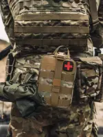 Tactical First Aid Kit with Molle Bag