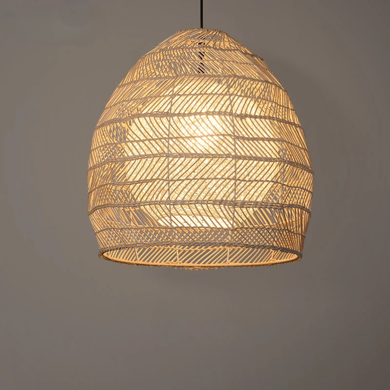 

Handmade rattan woven chandeliers for rural homestays, guest rooms, restaurants, balconies, sample room lighting fixtures