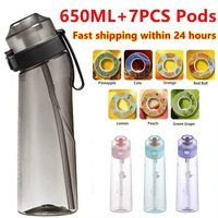 650ml ขวดน้ํารสกีฬาขวดดื่มรส Pods กลิ่นผลไม้ขึ้นถ้วยน้ําสําหรับ Outdoor Camping ฟิตเนสแฟชั่น 1