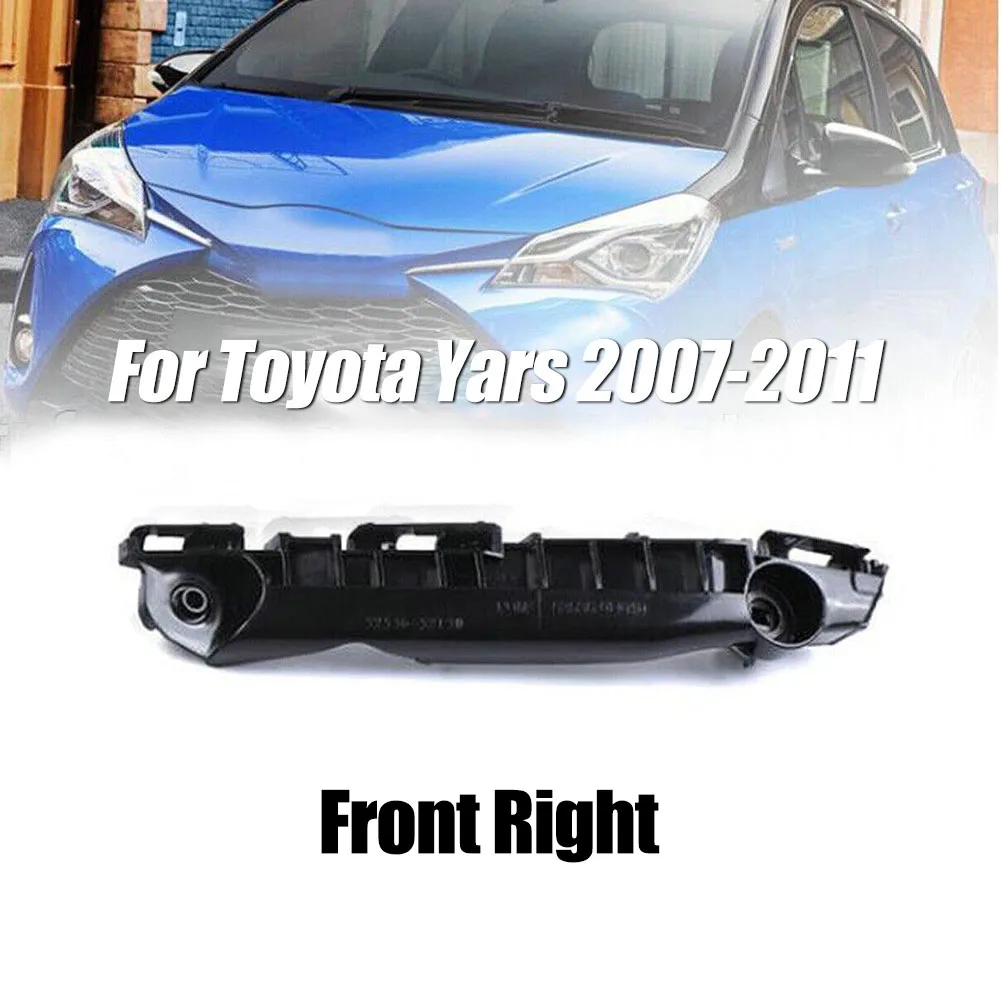 

Car Front Right Bumper Bracket Hatchback For Toyota For Yaris 2007-2011 Plastic 5253552060 Bumper Support Bracket